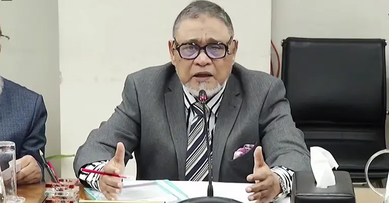 প্রধান নির্বাচন কমিশনার এ এম এম নাসির উদ্দিন